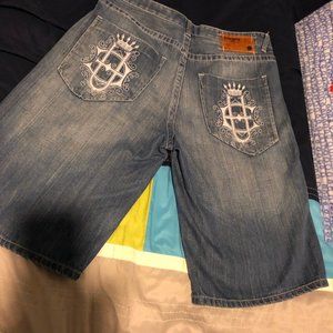 ECKO UNLTD. JEAN SHORTS MENS 32 WAIST